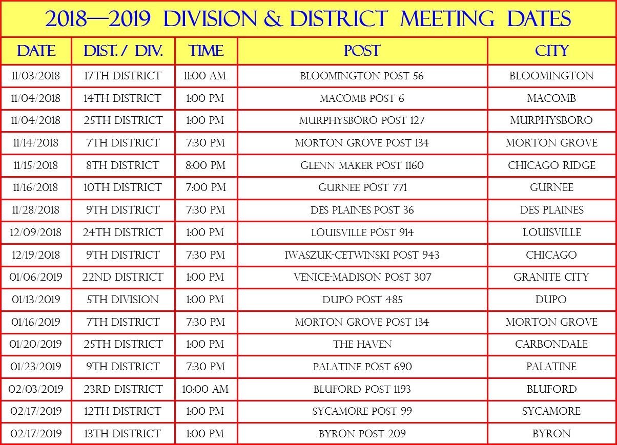 Dist-Div_Mtgs_Nov2018 Dist-Div_Mtgs_Nov2018